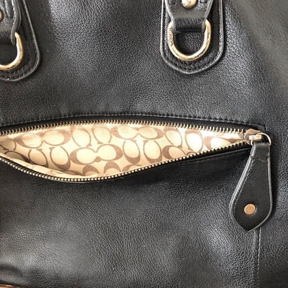 Coach Leather Satchel - Picture 10 of 16